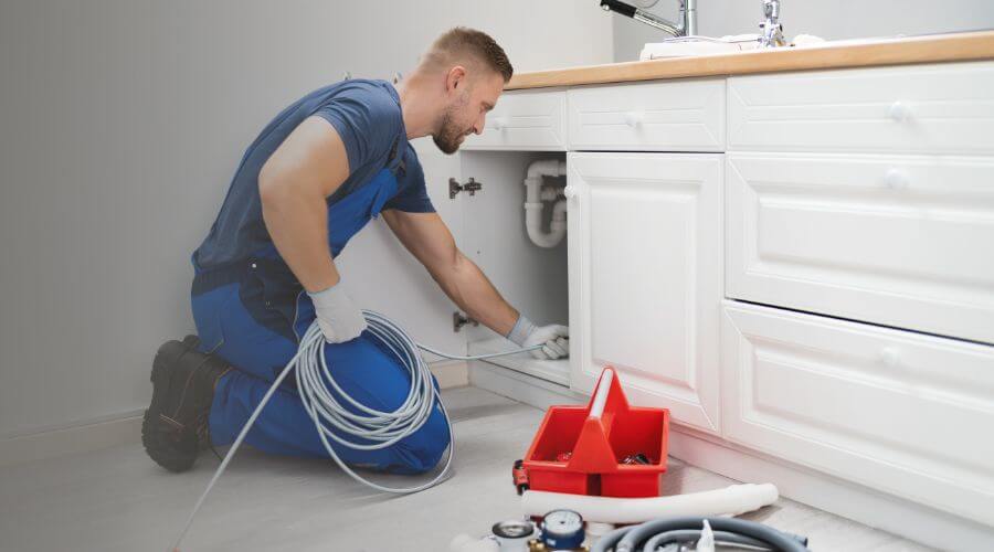 Local annual plumbing maintenance in La Fontaine, IN